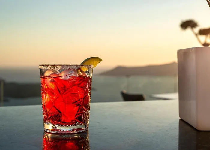 Hoteles en el Centro de Fira (Santorini)