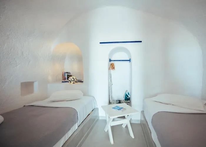 Villa Blu Bianco Cave House By Sv à Oia  acceptant les animaux