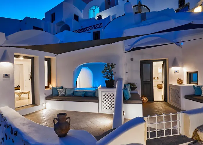 Boutique Villa Blue Art Caves Oia 